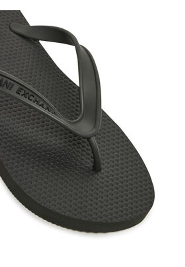 Armani Exchange Japonki XUQ002 XV676 R401 Czarny. Kolor: czarny. Materiał: syntetyk