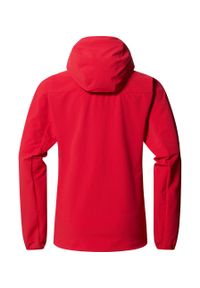 Haglöfs - Kurtka przeciwdeszczowa damska Rosson Softshell Hood. Kolor: czerwony. Materiał: softshell #2