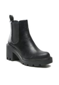 DeeZee Botki WS5596-09 Czarny. Kolor: czarny. Materiał: skóra #7