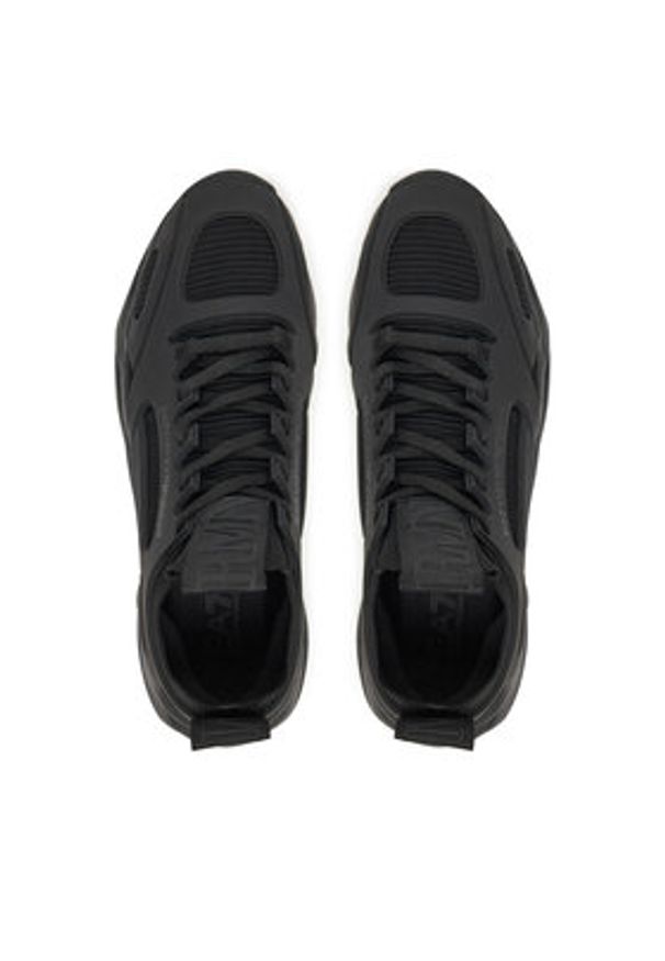 EA7 Emporio Armani Sneakersy 7X000383 AF19525 MC005 Czarny. Kolor: czarny. Materiał: materiał