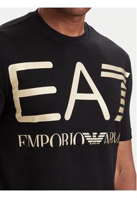 EA7 Emporio Armani T-Shirt 7M002200 AF27188 MC004 Czarny Regular Fit. Kolor: czarny. Materiał: bawełna #3