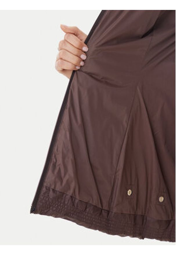 EA7 Emporio Armani Kurtka zimowa 7W000685 AF12475 U6063 Brązowy Slim Fit. Kolor: brązowy. Materiał: syntetyk. Sezon: zima