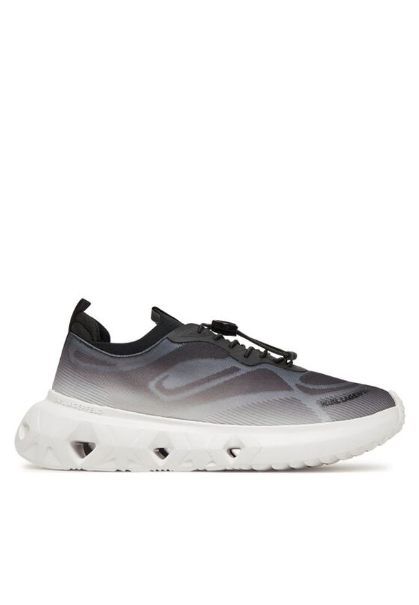 Karl Lagerfeld - KARL LAGERFELD Sneakersy KL64623 Czarny. Kolor: czarny. Materiał: materiał
