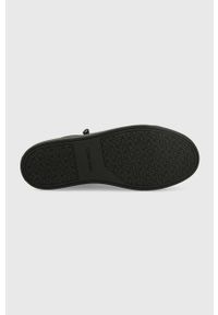 Calvin Klein sneakersy kolor czarny. Nosek buta: okrągły. Zapięcie: sznurówki. Kolor: czarny. Materiał: guma #4