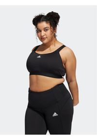 Adidas - adidas Biustonosz sportowy adidas TLRD Move Training High-Support Bra (Plus Size) HF2288 Czarny. Kolekcja: plus size. Kolor: czarny. Materiał: syntetyk #1