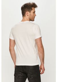 Karl Lagerfeld t-shirt (2-pack) 500298.765000 kolor biały. Okazja: na co dzień. Kolor: biały. Materiał: dzianina. Styl: casual #3