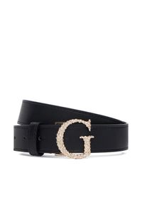 Guess Pasek Damski 180089 Czarny. Kolor: czarny. Materiał: skóra #1