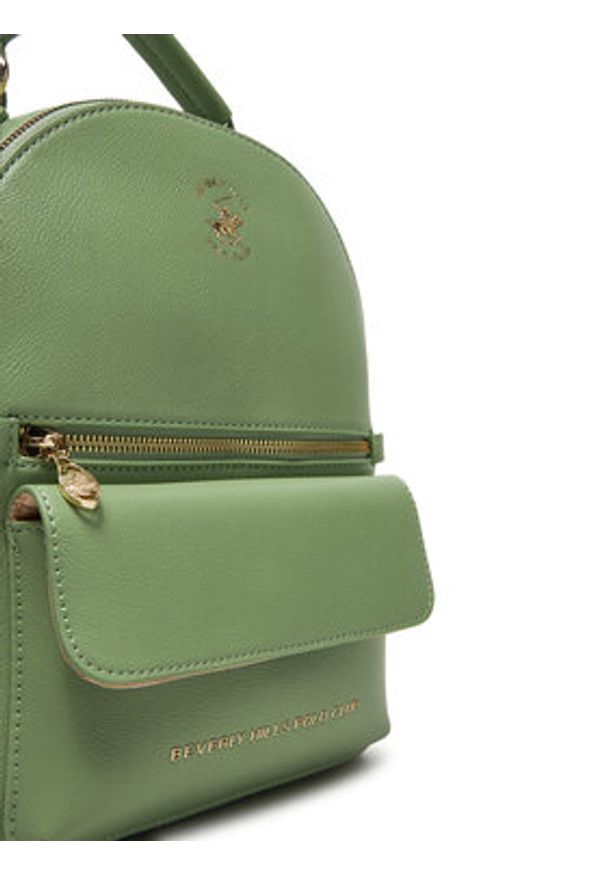 Beverly Hills Polo Club Plecak BHPC-H-001-07 Zielony. Kolor: zielony. Materiał: materiał, syntetyk