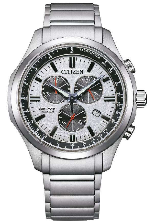 Zegarek Męski CITIZEN Super Titanium AT2530-85A. Rodzaj zegarka: analogowe. Materiał: materiał. Styl: casual, sportowy