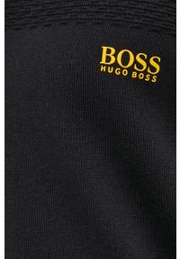 Boss Kardigan bawełniany BOSS ATHLEISURE męski kolor czarny. Kolor: czarny. Materiał: bawełna #2