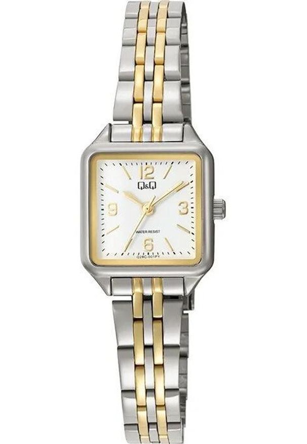 Zegarek damski QQ Q28C-001P srebrny. Kolor: srebrny