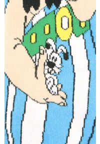 His Story - Skarpetki Bawełniane - Tematyczne - Obelix. Kolor: niebieski. Materiał: elastan, bawełna, poliamid #7