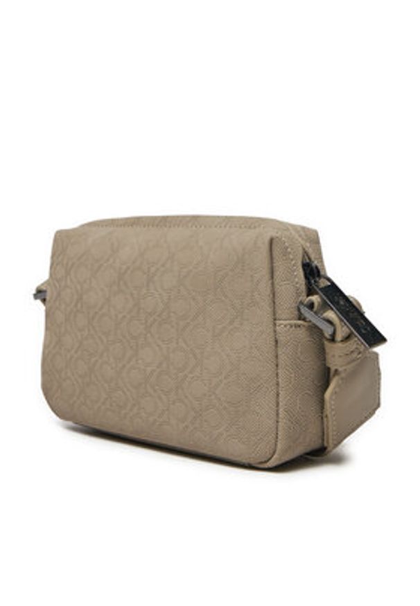 Calvin Klein Saszetka Ck Must Camera Bag S Mono K50K512739 Szary. Kolor: szary. Materiał: skóra