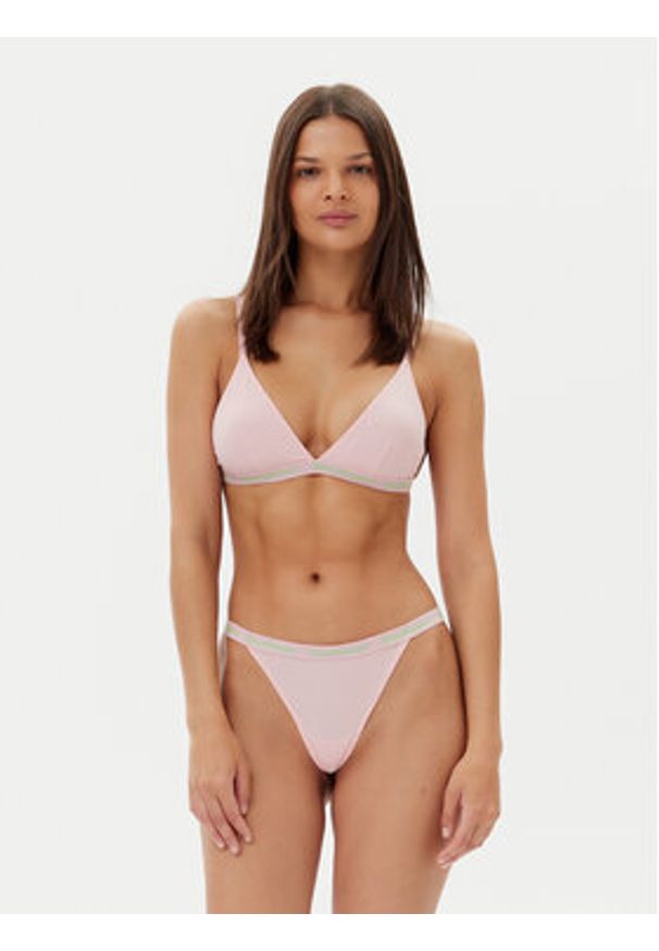 Juicy Couture Biustonosz bezfiszbinowy JCTTH125958 Różowy. Kolor: różowy. Materiał: syntetyk