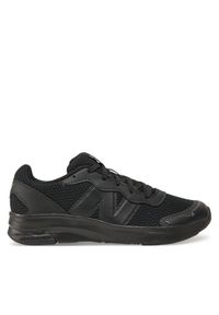 New Balance Buty do biegania GK578BB Czarny. Kolor: czarny. Materiał: skóra