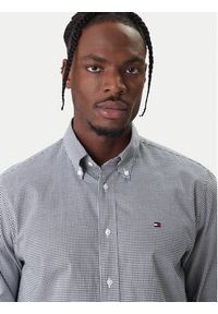 TOMMY HILFIGER - Tommy Hilfiger Koszula Gingham MW0MW41699 Niebieski Regular Fit. Kolor: niebieski. Materiał: bawełna #2