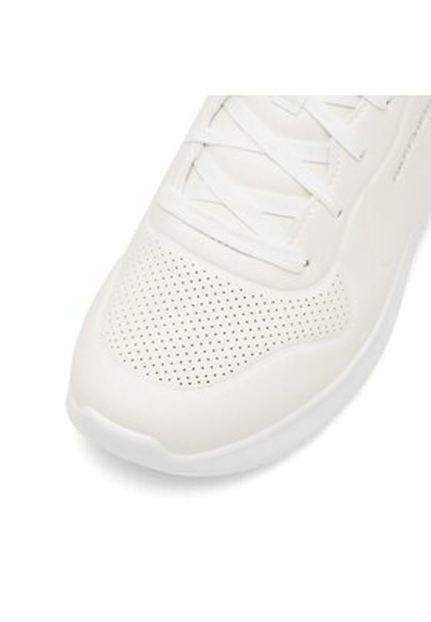 skechers - Skechers Sneakersy 8750063 WHT Biały. Kolor: biały. Materiał: syntetyk