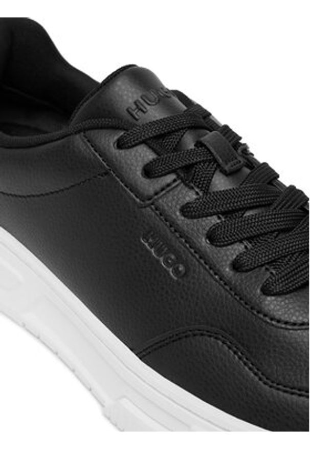 Hugo - HUGO Sneakersy Yarrow 50548507 Czarny. Kolor: czarny. Materiał: skóra