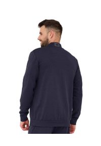 Bluza męska wełniana z krótkim ekspresem Brubeck OUTDOOR MERINO. Kolor: niebieski. Materiał: wełna, poliamid, poliester, elastan. Długość: krótkie. Sport: outdoor