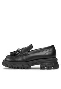 Karl Lagerfeld - KARL LAGERFELD Loafersy KL43814 Czarny. Kolor: czarny. Materiał: skóra #4