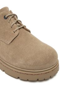 Birkenstock Półbuty Highwood Lace Low 1029696 Beżowy. Kolor: beżowy. Materiał: zamsz, skóra
