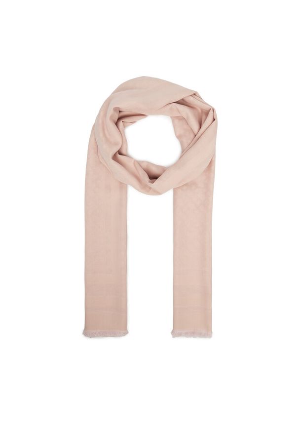 Szal BOSS. Kolor: różowy