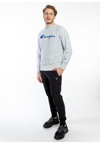 Bluza męska Champion Premium Reverse Weave Fleece Sweatshirt (215160-EM004). Kolor: szary. Materiał: materiał. Styl: sportowy, elegancki