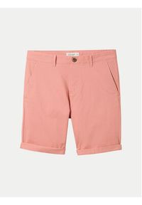 Tom Tailor Szorty materiałowe 1040227 Różowy Slim Fit. Kolor: różowy. Materiał: bawełna #3
