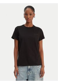 Patrizia Pepe T-Shirt 8M1543/J111-K103 Czarny Regular Fit. Kolor: czarny. Materiał: bawełna #1