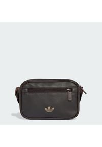 Adidas - adidas Saszetka Adicolor Classic Mini Airliner KS6907 Brązowy. Kolor: brązowy. Materiał: skóra #1