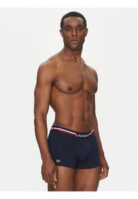 Lacoste Komplet 3 par bokserek 5H2390 Niebieski. Kolor: niebieski. Materiał: bawełna