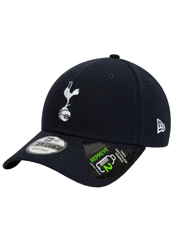 New Era - Czapka z daszkiem tottenham 9forty repreve. Kolor: biały, wielokolorowy, niebieski