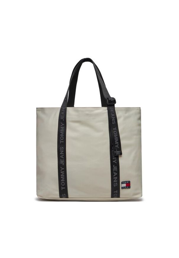 Tommy Jeans Torebka Tjw Essential Daily Tote AW0AW15819 Beżowy. Kolor: beżowy