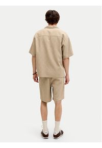 Jack & Jones Koszula Montauk 12293555 Beżowy Regular Fit. Kolor: beżowy. Materiał: bawełna #5