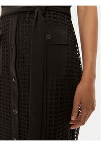 DKNY Sukienka koszulowa DD4AH552 Czarny Regular Fit. Kolor: czarny. Materiał: syntetyk. Typ sukienki: koszulowe #5