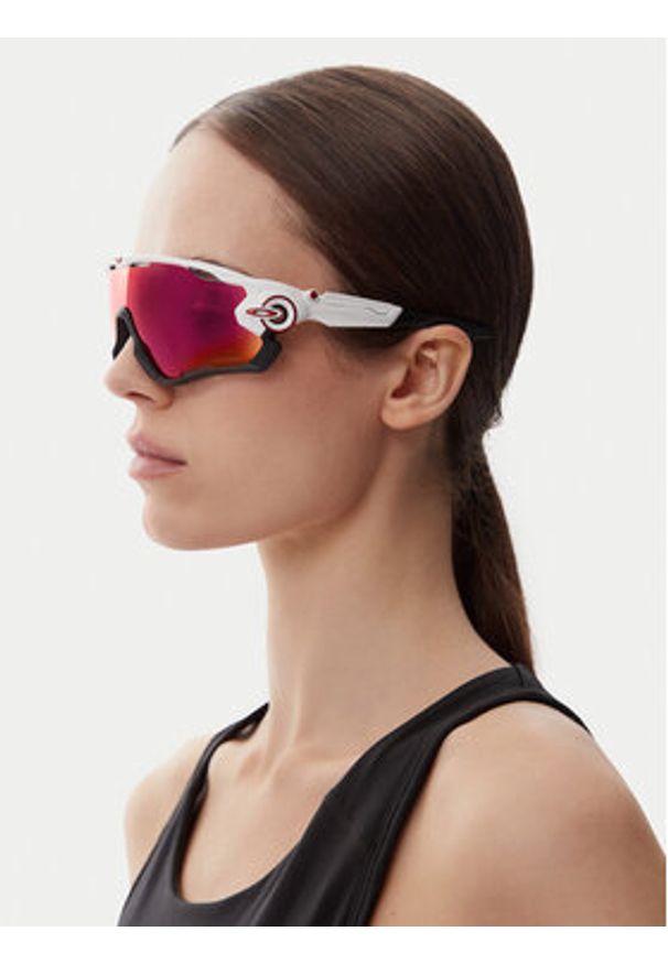 Oakley Okulary przeciwsłoneczne Jawbreaker 0OO9290 92900531 Biały. Kolor: biały