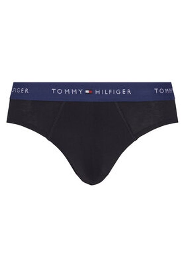 TOMMY HILFIGER - Tommy Hilfiger Komplet 3 par slipów UM0UM03471 Czarny. Kolor: czarny. Materiał: bawełna