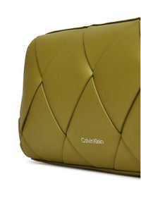 Calvin Klein Torebka Ck Woven Camera Bag K60K613002 Zielony. Kolor: zielony. Materiał: skórzane #3