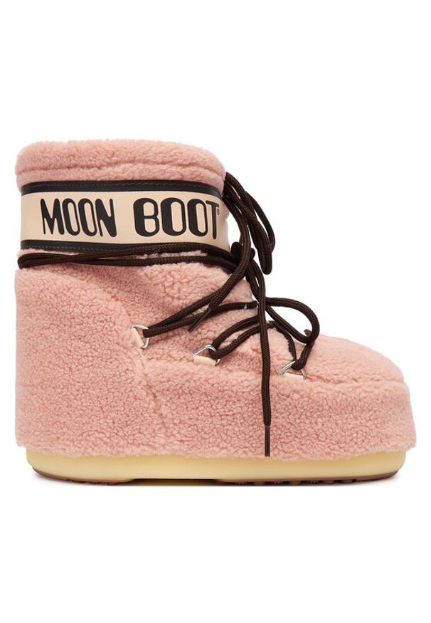 Moon Boot Śniegowce Mb Icon Fleece 80D1409700 Różowy. Kolor: różowy. Materiał: materiał