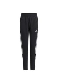 Spodnie piłkarskie dla dzieci Adidas Tiro 23 League Sweat. Kolor: czarny, biały, wielokolorowy. Sport: piłka nożna