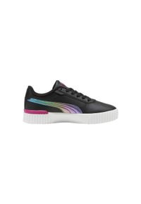 Buty dla dzieci Puma Carina 2.0. Kolor: czarny, wielokolorowy. Materiał: syntetyk, materiał