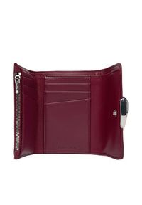 Calvin Klein Portfel Hardware Trifold With Zip Pocket LV04F1116G Różowy. Kolor: różowy. Materiał: skóra #3