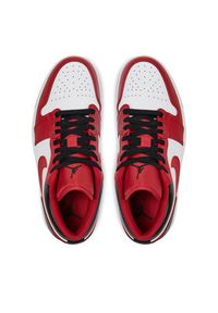 Nike Buty Air Jordan 1 Low 553558 163 Czerwony. Kolor: czerwony. Materiał: skóra. Model: Nike Air Jordan #2