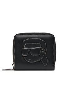 Karl Lagerfeld - KARL LAGERFELD Portfel damski 236W3221 Czarny. Kolor: czarny