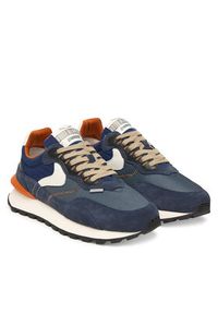 Voile Blanche Sneakersy Qwark Hype Man. 2018344-19 Granatowy. Kolor: niebieski. Materiał: skóra, zamsz #5