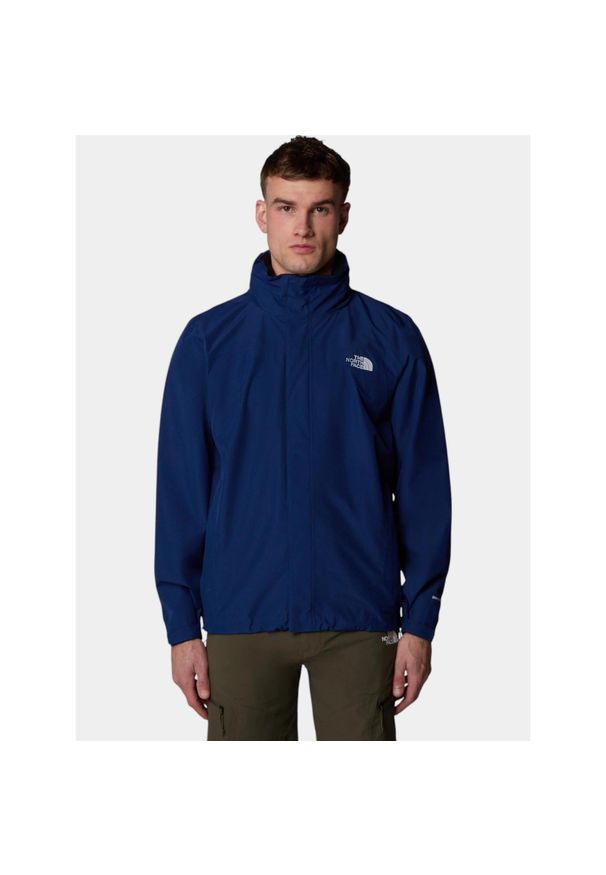 Płaszcz przeciwdeszczowy męski The North Face M Sangro. Kolor: niebieski