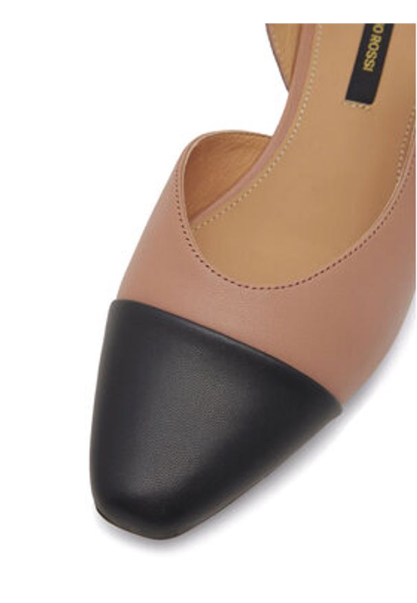 Gino Rossi - GINO ROSSI Czółenka 4893-01 Beżowy. Kolor: beżowy. Materiał: skóra