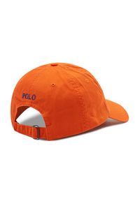 Polo Ralph Lauren Czapka z daszkiem Classic Sport Cap 710667709014 Pomarańczowy. Kolor: pomarańczowy. Materiał: materiał. Styl: sportowy #2