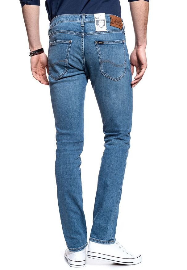 Lee - LEE SPODNIE MĘSKIE LUKE ZIP POCKET MID DIAMOND L72GCVFU 112119652