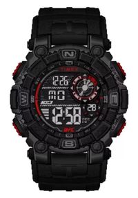 Timex - TIMEX ZEGAREK UFC Redemption TW5M53700. Rodzaj zegarka: cyfrowe. Materiał: tworzywo sztuczne. Styl: sportowy